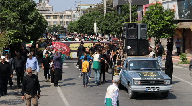 سوگواری شهادت امام رضا(ع) در آمل
