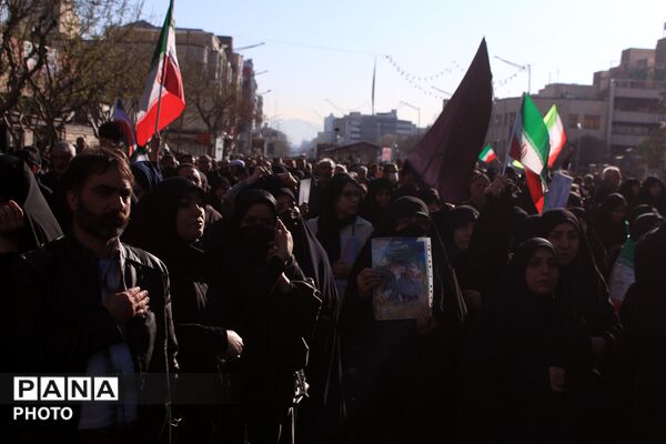 تهران در سوگ رهبر شهید انقلاب