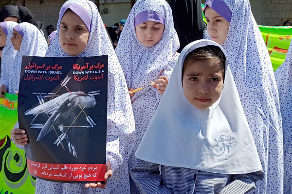 حضور پرشور مردم شهرستان آباده در راهپیمایی روز قدس