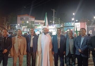 حضور گسترده مردم کوهدشت در تجمعات شبانه
