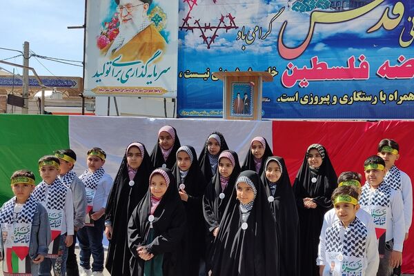 حضور پرشور مردم بیجار در راهپیمایی روز قدس و آخرین نمازجمعه ماه رمضان
