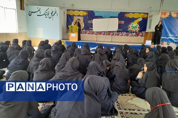 کارگاه آموزشی تغذیه سالم ویژه دانش‌آموزان پایه هفتم دبیرستان شاهد فیض