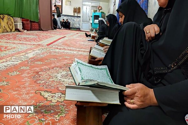 قرائت قرآن در شب بیست سوم ماه مبارک رمضان مسجد جامع شهر بار 
