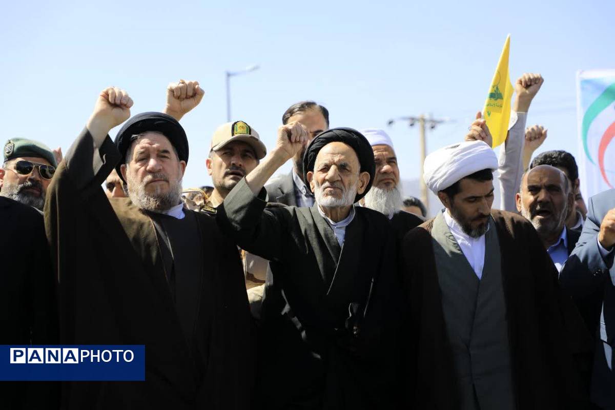 راهپیمایی روز قدس در خراسان جنوبی