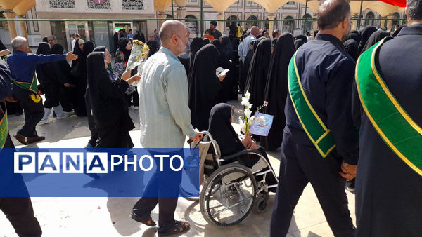 حرکت کاروان نمادین ورود حضرت معصومه(س) به قم