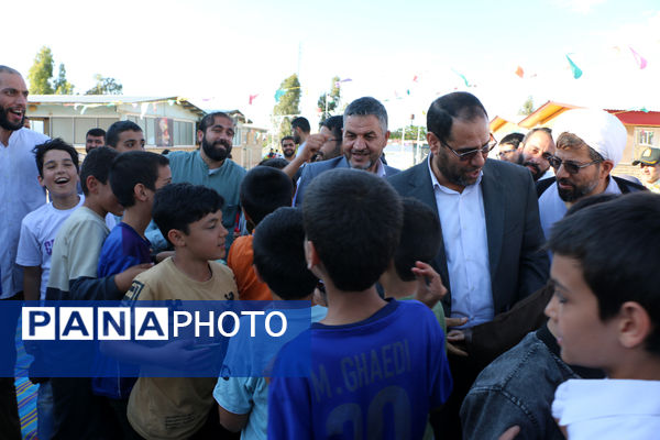 بازدید میدانی وزیر آموزش و پرورش از اردوگاه 15 خرداد قم