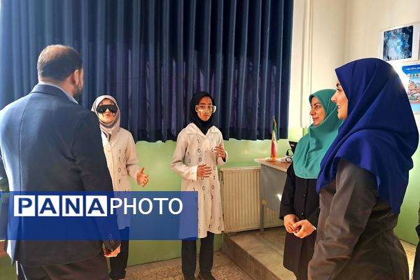 افتتاح سایت رایانه در مدرسه دخترانه موعود ملارد