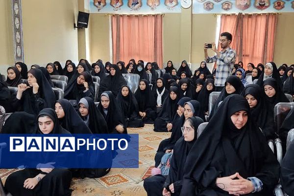 اولین گردهمایی گروه دختران حاج قاسم در شهرستان قرچک 