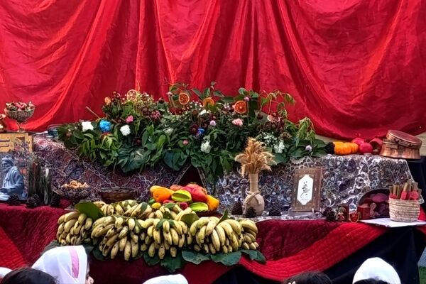 «جشن یلدا» در دبستان مریم  