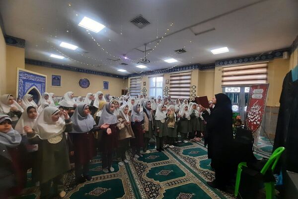 مراسم عزاداری وفات حضرت زینب (س) در ناحیه دو شهرری 
