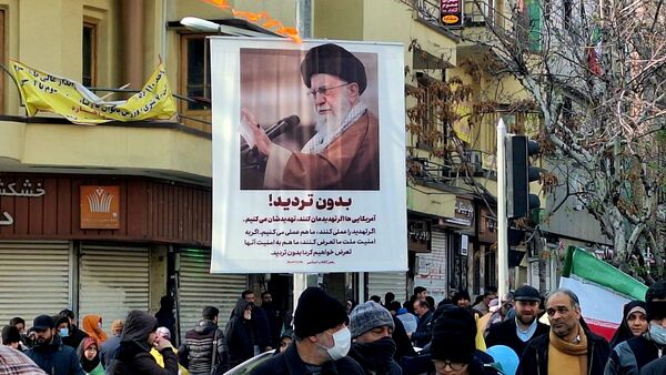 شور اسلامی در مسیر راهپیمایی تهران