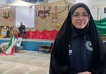 روایت پانا از حضور خادمان امام رضا (ع) در مراسم معنوی دبستان سید کاظم حسینی