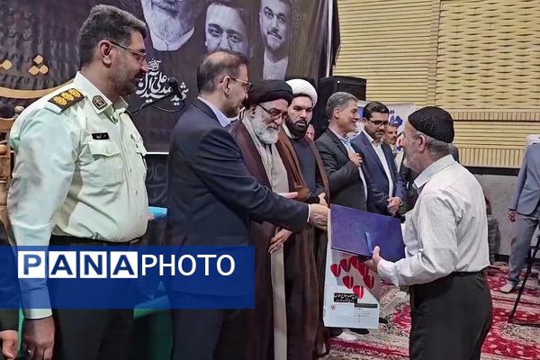 مراسم سالروز شهادت شهید بهشتی و ۷۲ یار انقلاب و چهلمین روز از شهادت رییس‌جمهور و شهدای خدمت در ورامین