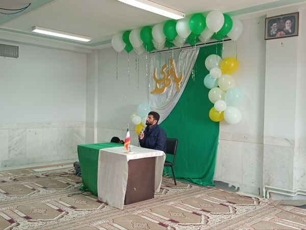 هنرستان الزهرا شهر بن غرق در شور مهدوی