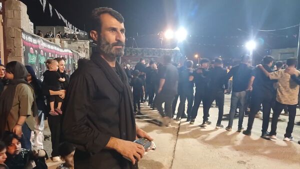 مراسم تاسوعای حسینی در شهرستان لنده