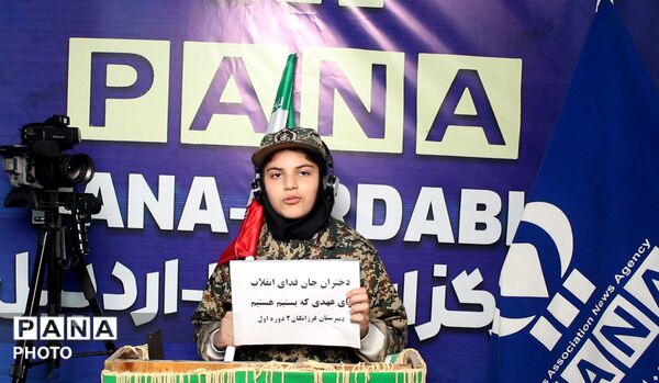 حضور پرشور نوجوانان مبارز در کافه رسانه اردبیل