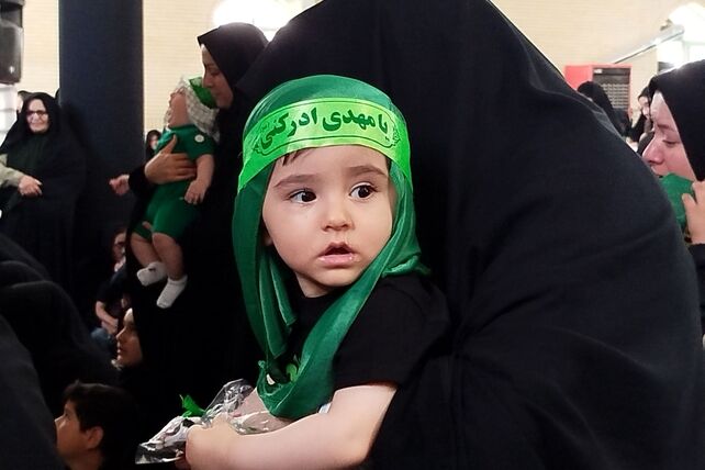 همایش شیرخوارگان حسینی شهرستان بن