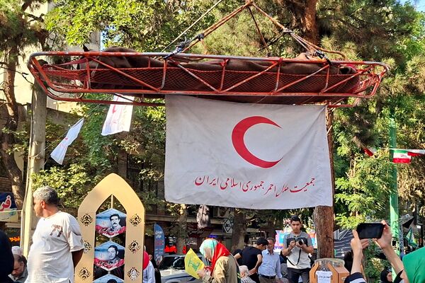 حضور پرشور مردم شهریار در راهپیمایی کیلومتری غدیر 
