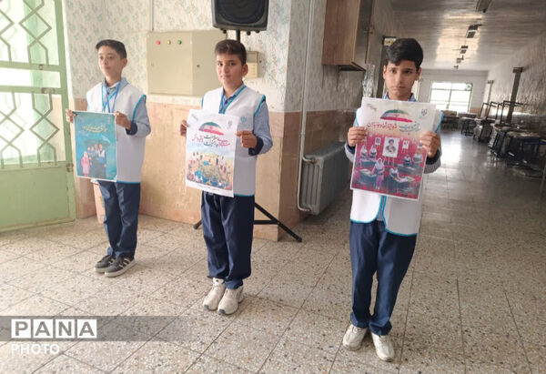 افتتاح اتاق بهداشت در مدرسه جیحون شهرستان خاتم