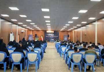 اجتماع گردان‌های سایبری در ناحیه مقاومت حضرت ثامن‌الحجج شهرستان پاکدشت