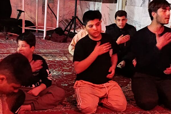 آیین معنوعی اعتکاف در مسجد شهدای ۱۵خرداد قرچک