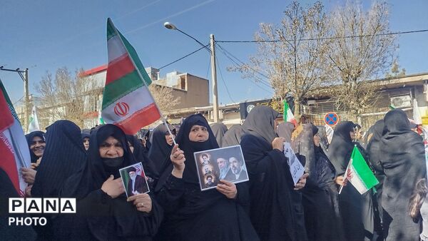 هم‌نوایی مردم نورآباد در سوگ ششمین اختر تابناک امامت