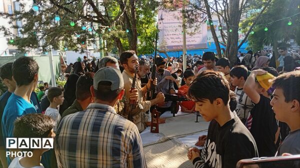 برگزاری عید غدیر در پارک چمران شهرستان ملایر