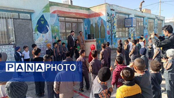 جشن میلاد امام زمان(عج)در دبستان شهید عجمی فدافن کاشمر