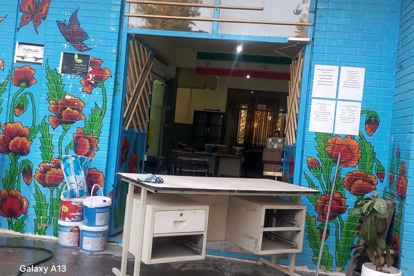 اجرای پروژه مهر در هنرستان ثمین 