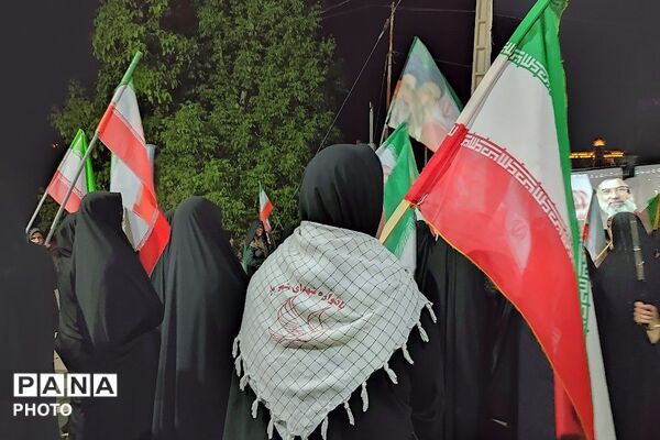 جوشش غیرت انقلابی مردم شهر بار در  اجتماعات شبانه