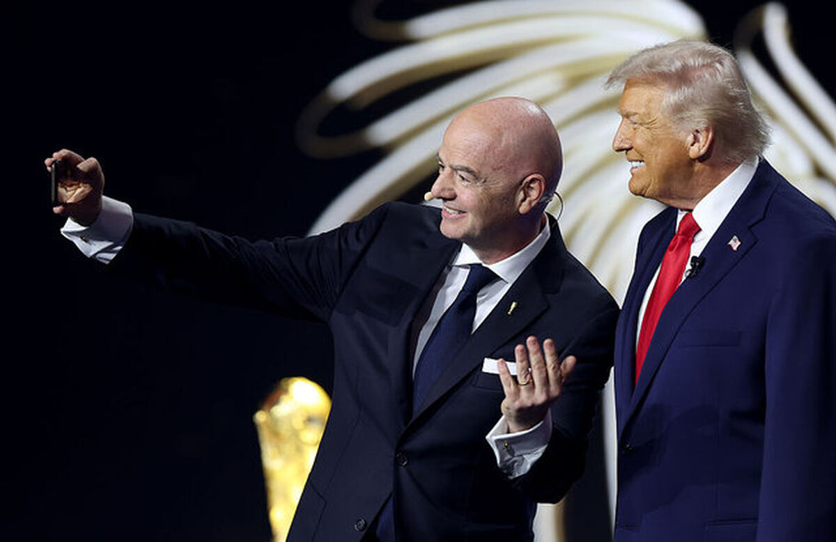 FIFA,  بازیکن زمین سیاسی‌کاری رئیس جمهور آمریکا؛ ترامپ جام قهرمانی را اهدا می‌کند