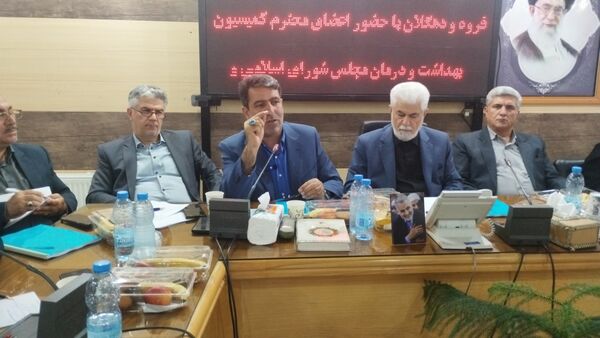 حضور معاونان وزارت بهداشت و مسئولان کشوری در شهرستان قروه