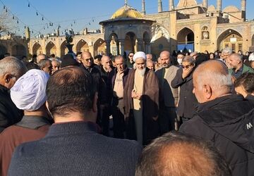مادر شهید محمد جعفر گروسی به فرزندش پیوست 