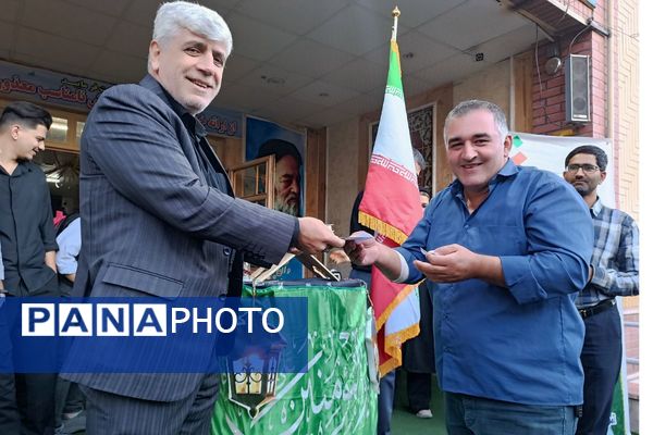 دانش‌آموزان دبستان علامه طباطبایی پیشوا در سوگ مادر عالم خلقت