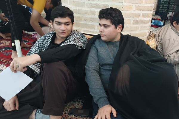 مراسم معنوی اعتکاف دانش‌آموزی(پسران) در مساجد کرمانشاه