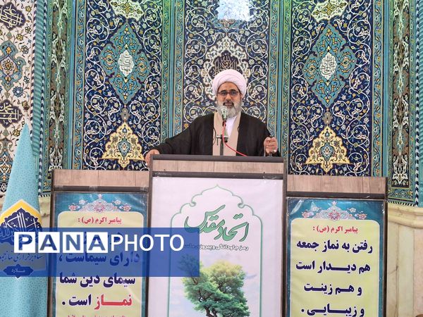 حضور مردم و  فرهنگیان متدین ملارد در صفوف نماز جمعه 