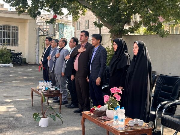 افتتاح زمین ورزشی تایل کورت در هنرستان عفت بجنورد