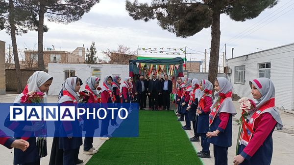 افتتاحیه آموزشگاه ۱۲ کلاسه‌ یاسمن خاکباز ۲ شهرستان نیشابور