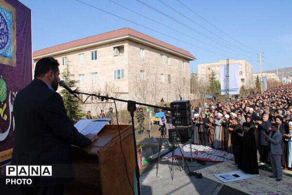نماز عید سعید فطر در شهرستان پردیس