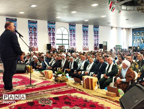 اجلاسیه شهدای شهرستان زیرکوه با حضور وزیر آموزش و پرورش