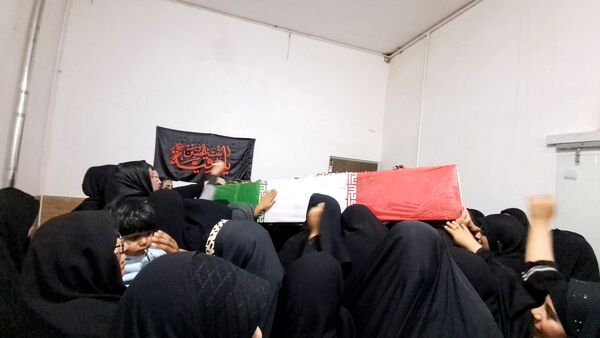 عزاداری دهه دوم فاطمیه با حضور شهید گمنام در دهستان شوراب صغیر  