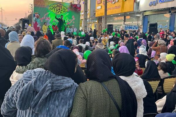 جشن بزرگ میلاد مولود کعبه در شهر قیامدشت ری یک