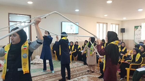 پیش‌ اردوی ملی دختران استان بوشهر 