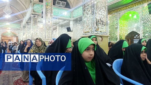 طنین جشن میلاد حضرت معصومه(س) و روز دختر در فضای ملکوتی آستان مقدس امامزاده حسن(ع)