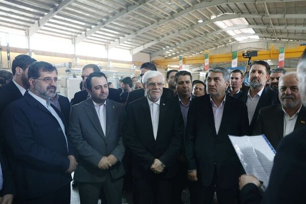 افتتاح کارخانه ریسندگی آریا‌ریس مهستان با حضور معاون اول رئیس‌جمهور