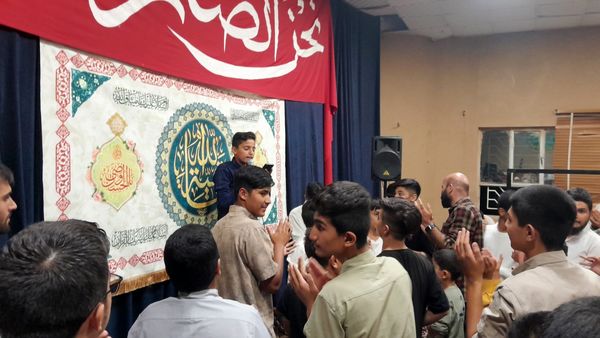 جشن میلاد امام حسن عسگری در هیئت انصار المهدی نیشابور 