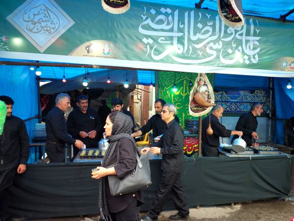 اجتماع عاشوراییان در میدان طالقانی قائمشهر