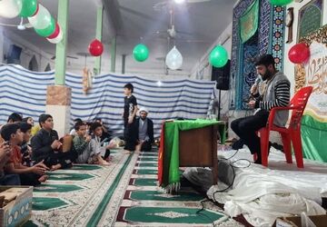 صحنه‌ شکوفایی معنویت نوجوانان در آیین اعتکاف