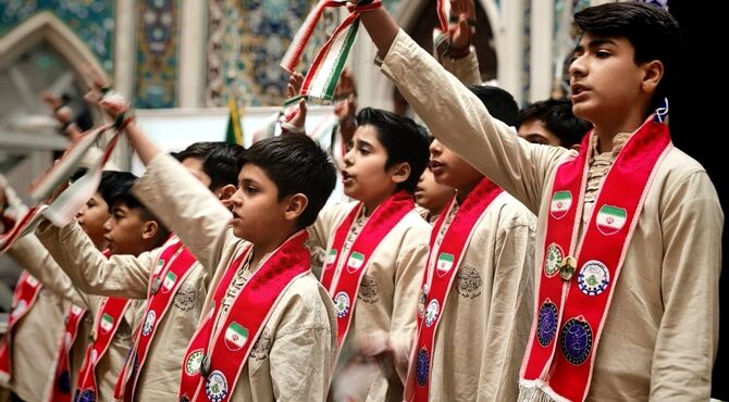وقتی دستان کوچک حماسه ساز حضور می شوند 