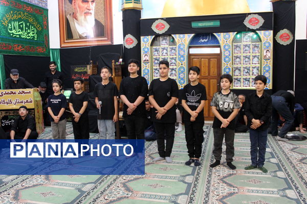 سوگواره احلی من العسل در گلوگاه 